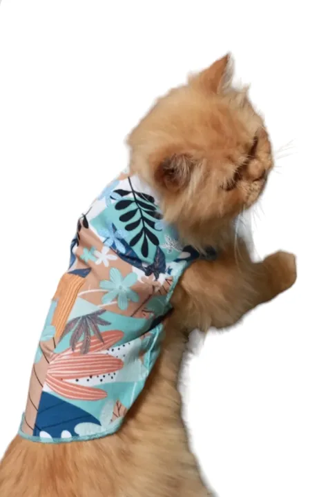 Cat%20Beach%20Blue%20Shirt%20-%20Small%20-%20Image%202