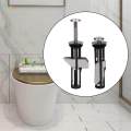 2x Toilet Seat Hinge Screws Professional Household Replacement Toilet Bolts. 