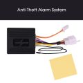 MR Master Racing Alarm System of Motorcycle Universal Anti Theft Security Alarm System with Dual Remote Control Engine Start for all Motorcycles (Double Buzzer). 