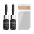 New Car Windhield Repair Kit Car GlRein Kit Crack Retore Car Tool Liquid Window creen Polihing Car tyling 2 BOTTLE + Tool. 