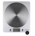 Salter 1036 SVSSDR Disc Digital Kitchen Scale – Electronic Food Scale, Add & Weigh Multiple Ingredients, 5kg Capacity, Aquatronic for Measuring Liquids, Easy Read LCD Display, Includes Battery   B A1666. 