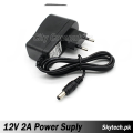 DC 12 Volt 2 Amp Branded Adapter 12V 2A For Tp Link Router , Tenda router , ptcl dsl modem And CCTV Cam 12 volt 2 amp. 