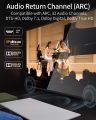 Silkland 4K HDMI Cable 2M -Pack, Support 4K@60Hz, ARC, HDR, 3D, Ethernet, HDMI ARC  Compatible for TV, Blu-Ray, PS4/5, Xbox, Projector, Soundbar, Sky, PC, Laptop etc.. 