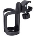 Bike Cup Holder Stroller Bottle Holders Universal 360 Degrees Rotation Antislip Cup Drink Holder for Baby Stroller Pushchair Bicycle Wheelchair Walker Motorcycle - Black. 