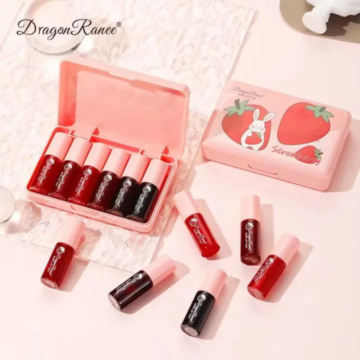 Dragon%20Ranee%20Pack%20of%206%20Mini%20Lip%20&%20Cheek%20Stain%20Strawberry%20Lip%20Tint%20Set%20-%20Image%204
