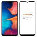 Samsung Galaxy A20 Full Black 9D5D6D10D11D21D Tempered Glass Screen Protector Full Glue Edge To Edge For Samsung Galaxy A20. 
