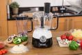 Russell Hobbs Horizon Food Processor with Jug Blender, 1.5 Litre Two Speeds with Pulse, Stainless Steel Blade, Slicing/Shredding Disk, Dough Hook and Creaming Disk, 600 W 24731. 