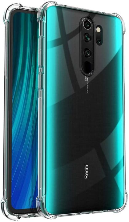 Xiaomi%20Redmi%20Note%208%20Pro%20Shockproof%20Armor%20Case%20Transparent%20Slim%20TPU%20Back%20Cover%20-%20Image%203