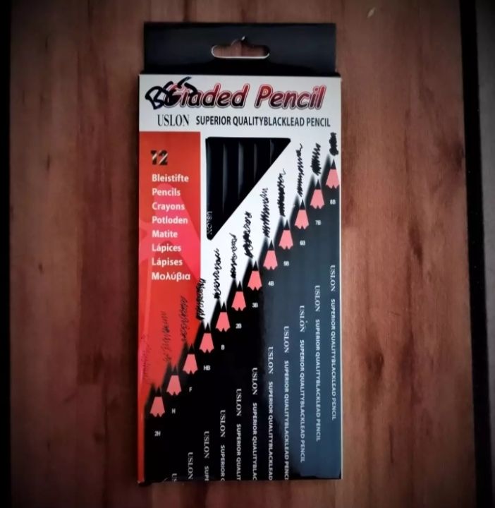 USLON%20Black%20LED%20Pencills,%20Special%20Sketching%20Drawing%20Pencils,%20(%20HB,%20F,%20B,%202B,%203B,%204B,%205B,%206B,%207B,%208B,%20H,%202H%20),%20(Set%20of%2012%20Pencils)%20-%20Image%206