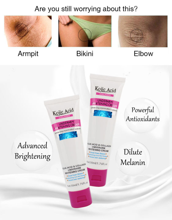 GUANJING%20Kojic%20Acid%20Underarm%20Collagen%20Whitening%20Cream%20-%20Image%202