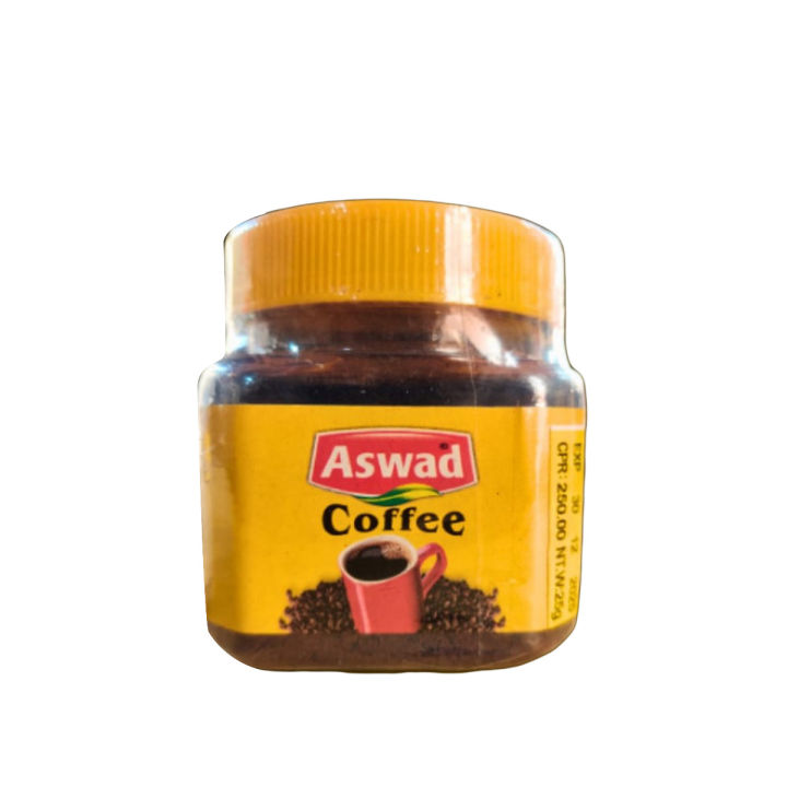 Aswad Classic Coffee Jar, Made in Pakistan Coffee 25 Gram, Good product, Best Coffee from Best Coffee Beans Pakistani Product.