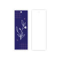 Blue Cute Aesthetic Floral Bookmarks | Waterproof Bookmarks | Cute Bookmarks. 