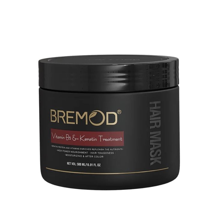 Bremod%20Hair%20Treatment%20Mask:%20Vitamin%20B5%20&%20Keratin,%20Collagen%20and%20Argan%20Oil,%20Camellia%20Seed%20Oil,%20Wheat%20Protein%20500ml%20-%20Image%205