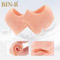 BIN-B 1 Pair Feet Care Socks Moisturizing Silicone Gel Socks Foot Skin Anti Cracking | High Quality - Silicone Gel Pad Socks for Pain Relief and anti crack - 1 Pair. 