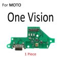USB Charging Port Flex Cable for Motorola Moto One 5G ACE, Fusion Plus, Hyper, Zoom, Power Models. 