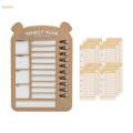 Detachable List Board, Daily Schedule Board, Daily Task Planning Board for Office. 