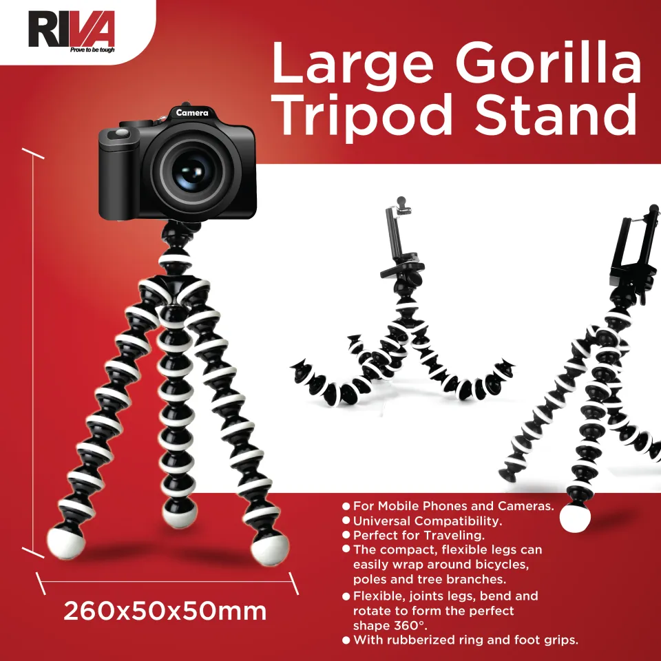 Gorilla Tripod Stand, Large Gorilla Pod, Professional Tripod Stand