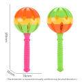 Lighting Rattle Bell Shaking With Sound Lovely Shape With Bright Colors Safe Plastic Toy Set Baby Rattles For Babies - 1 pc. 