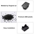for Ram 1500 Stake Pocket Covers, Rear Truck Bed Rail Stake Pocket Cover for Dodge Ram 2019 2020 2021 (Set of 4). 