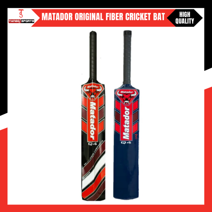 Tango Sports & Fitness Original Fiber Cricket Bat – Q4 Tapeball Edition for Power & Precision