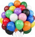 100 Pieces Latex Balloons - 12 Inch Balloons for Birthday Decoration | Wedding | Anniversary | Baby Shower | Party. 