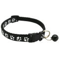Cat Collar - Paw Print Adjustable Pet Nylon. 