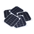 Best Tool 5Pcs 10W 6V Mini Solar Panel PET Monocrystalline Cell Power Module Battery Board Toys Charger Light DIY Outdoor. 