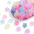 20/30pcs Plastic Acrylic Flower Beads For Necklace Bracelet DIY Jewerly Craft Making. 
