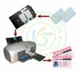 10 X Glossy inkjet printable PVC CARD for Canon iP4600 iP4680 iP4700 iP4760 iP4810 iP4820 iP4840 iP4850 iP4880 MP630 MP640 MP980. 