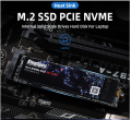 128 GB - KingSpec M2 SSD NVMe 128GB M.2 NMVe 2280 PCIe 3.0 Hard Disk Internal Solid State Drive for Laptop Desktop. 