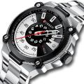 CURREN 8361 Quartz Movement Chronograph Date Display Watch Luminous Wristwatch With Stainless Steel Strap For Men. 