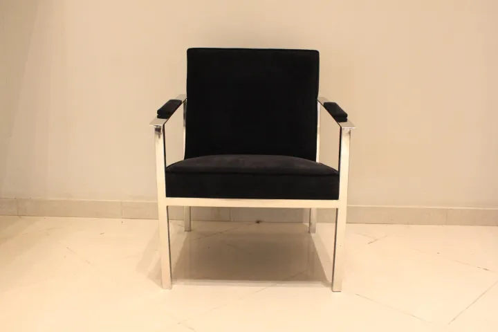 Stainless%20Steel%20Formal%20Chair%20Black%20-%20Image%203