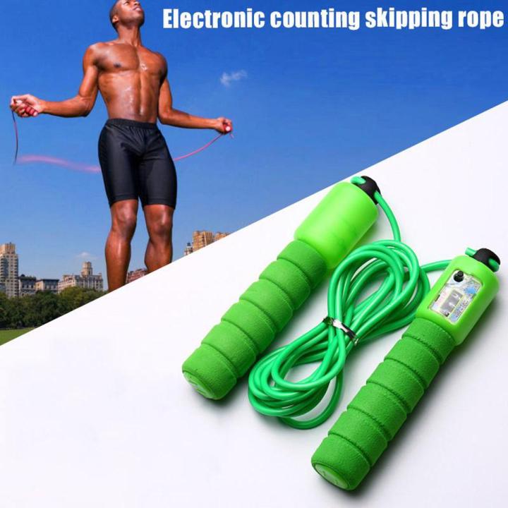 Adjustable Fast Speed Counting Jump Skip Rope Jump Ropes with Counter ...