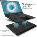 Targus 16 inch Dual Fan Lap Chill Mat - Soft Neoprene Laptop Cooling Pad, Heat Protection Laptop Cooler, Dual-fan Heat Dispersion, USB-A Connection Laptop Fan, (AWE61US). 