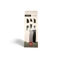 Knife Set - 3 Knife Set [Extra Sharp] (Made in Turkey). 