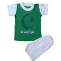 Independence Day 14 August T-Shirt with Short for Boys-1 to 5 Years. 