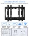 LCD LED TV Bracket Flat Panel Fixed Mount Wall Mount 14"~42" Screen HDTV. 
