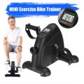 Portable Mini Cycle Bike Exercise Cycle - Foot Pedal Exercise Machine Arm and Leg Recovery Peddler Exerciser Under Desk Mini Exercise Bike Portable Under Desk Bike Pedal Exerciser Arm Leg Pedaling Machine with LCD Display. 