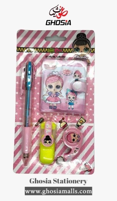 Cute%20Baby%20Doll%20Theme%20Stationery%20Gift%20Set%20For%20Kids-Small%20Pocket%20Diary,%20Mini%20Highlighter,%20Ballpoint%20And%20Stickers,Kids%20Stationery%20Gift%20Sets-1806%20-%20Image%207