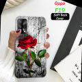 Oppo F19 Cover Case - Rose 2Gud Soft Case Cover. 