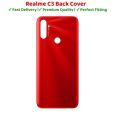 Realme C3 Back Battery Cover Rear Door Housing Case , Back Panel for Realme C3. 