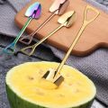 Creative Fruit Spoon Shovel Shaped Pack Of 2. 