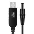 USB power boost line DC 5V to DC 9V / 12V Step UP Module USB Converter Adapter Cable 2.1x5.5mm Plug USB Cable Boost Converter. 
