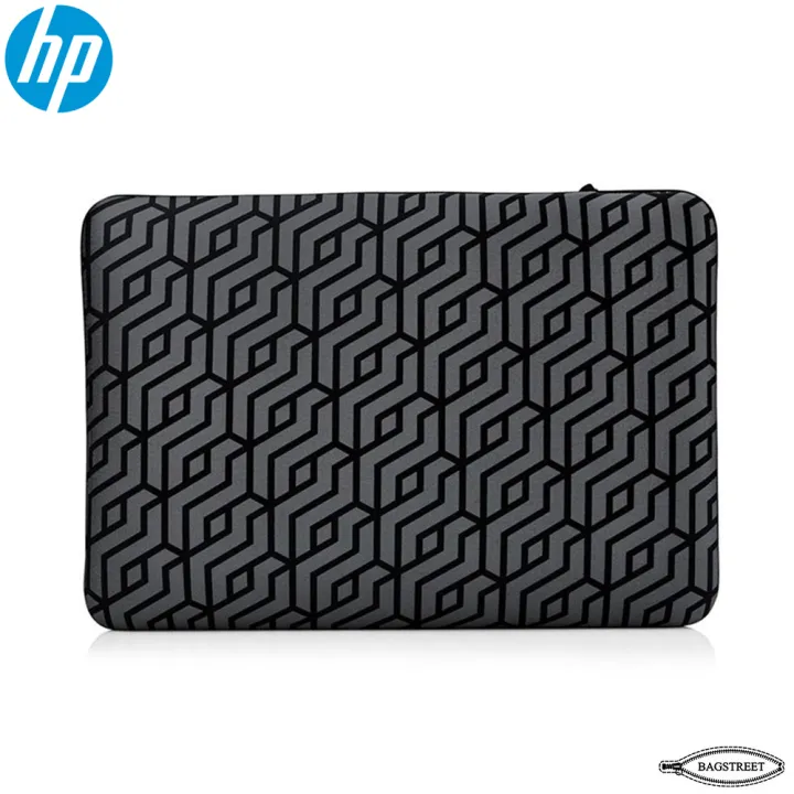 HP%20Chroma%20Geo%20Rev%20Neoprene%20Reversible%2014%E2%80%B3%20Laptop%20Sleeve%20(2TX16AA)%C2%A0%E2%80%93%C2%A0Gray/Black%20-%20Image%203
