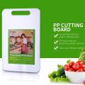 SOLID Plastic Chopping Board Food Cutting Board , Vegetable Fruit Meat Chopping Board Household Kitchen Tools. 