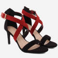 Unze London Women "JACK" Open Toe Stiletto Heel Sandals For Women - Sandals For Women. 