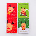 12*8.5cm Christmas notebook Korea Cute Paper Santa Claus notebook Korean notebook for Christmas gift School supplies. 
