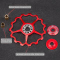 Rear Derailleur Wheel High Strength Reliable Rear Derailleur Pulley. 