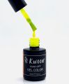 Neon Bright Yellow Colors Gel Nail Polish Led Lamp Gel Lacquer Long-Lasting Semi Permanent Gel Nail Polish. 