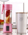 Blender 500ml Portable Personal Blender Cod-less 6 Blades Mini Fruit Bottle Juicer USB Rechargeable Cup Blender For Shakes And Smoothies. 